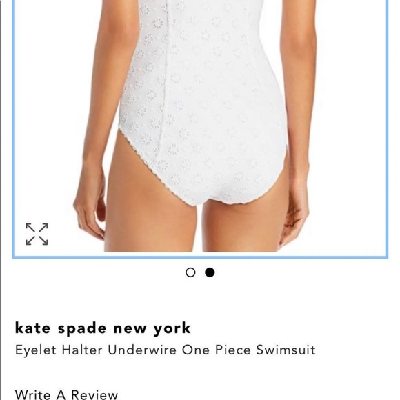 Kate Spade Swimsuit White -New - Picture 10 of 11